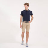 ALETTO | | LIGHTWEIGHT MELANGE SUNBLOCK® POLO - Chervò USA