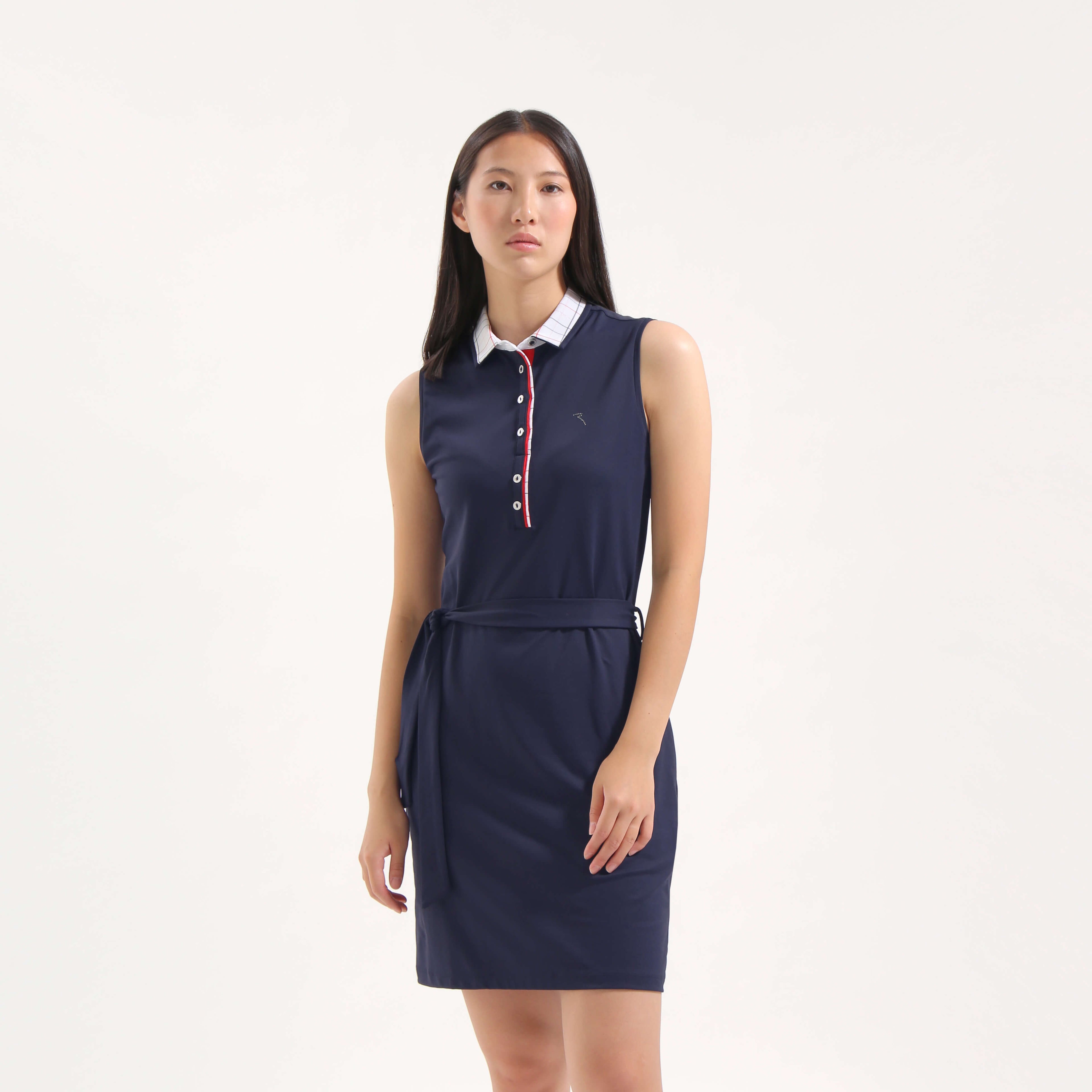 JERK | STRETCH PIQUET SUNBLOCK® DRESS - Chervò USA