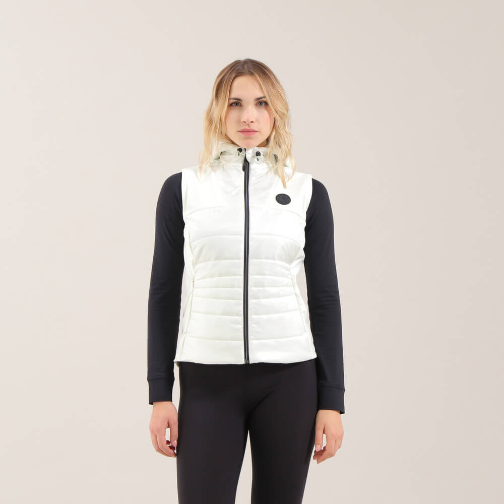 ESSIA | HOODED SOFT SHELL VEST - Chervò USA