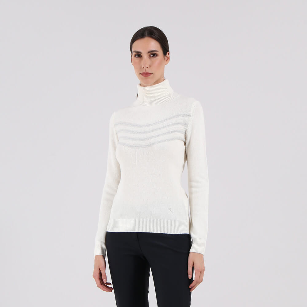 NERVI | WOOL BLEND TURTLENECK - Chervò USA