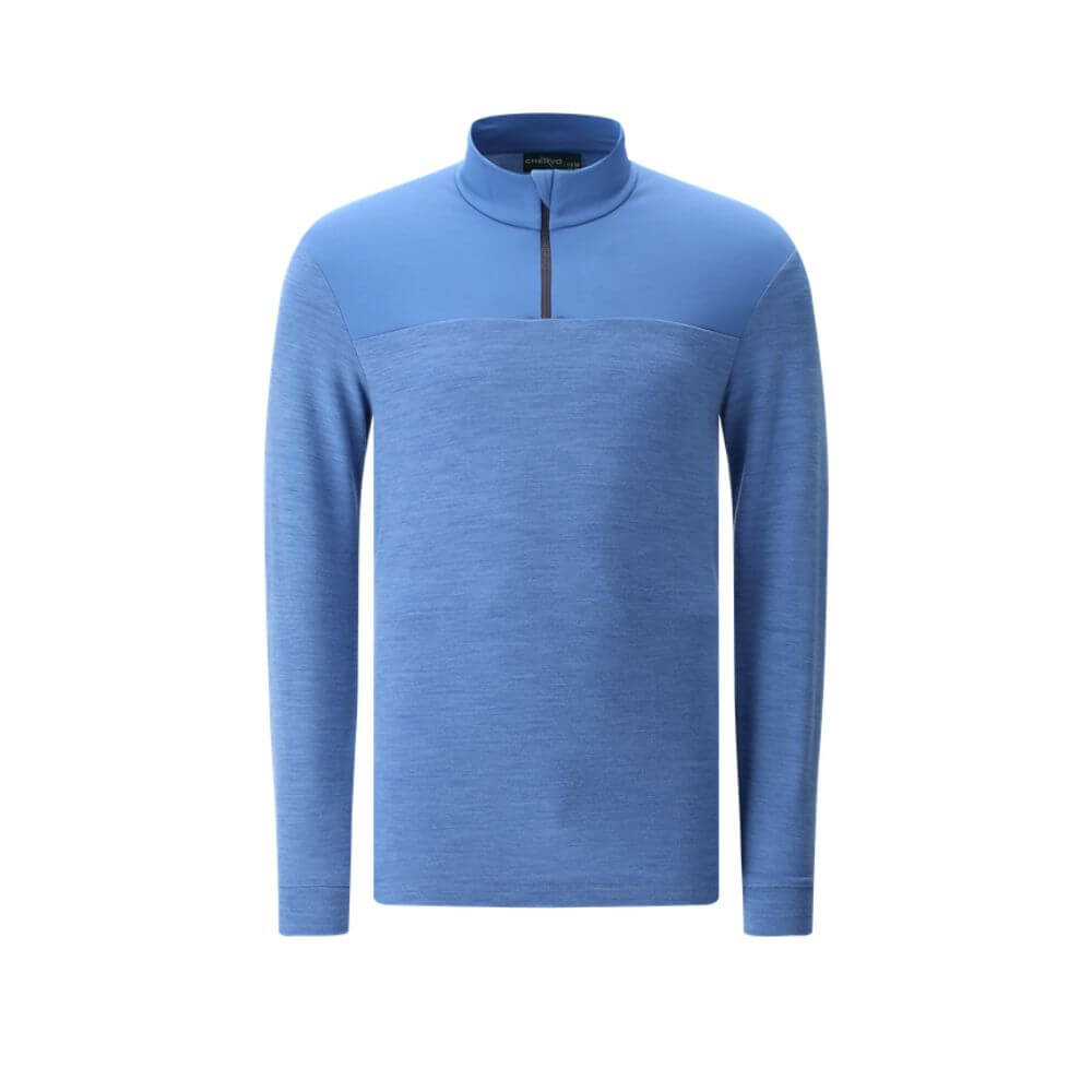THAIRIN | MERINO BLEND QUARTER ZIP - Chervò USA