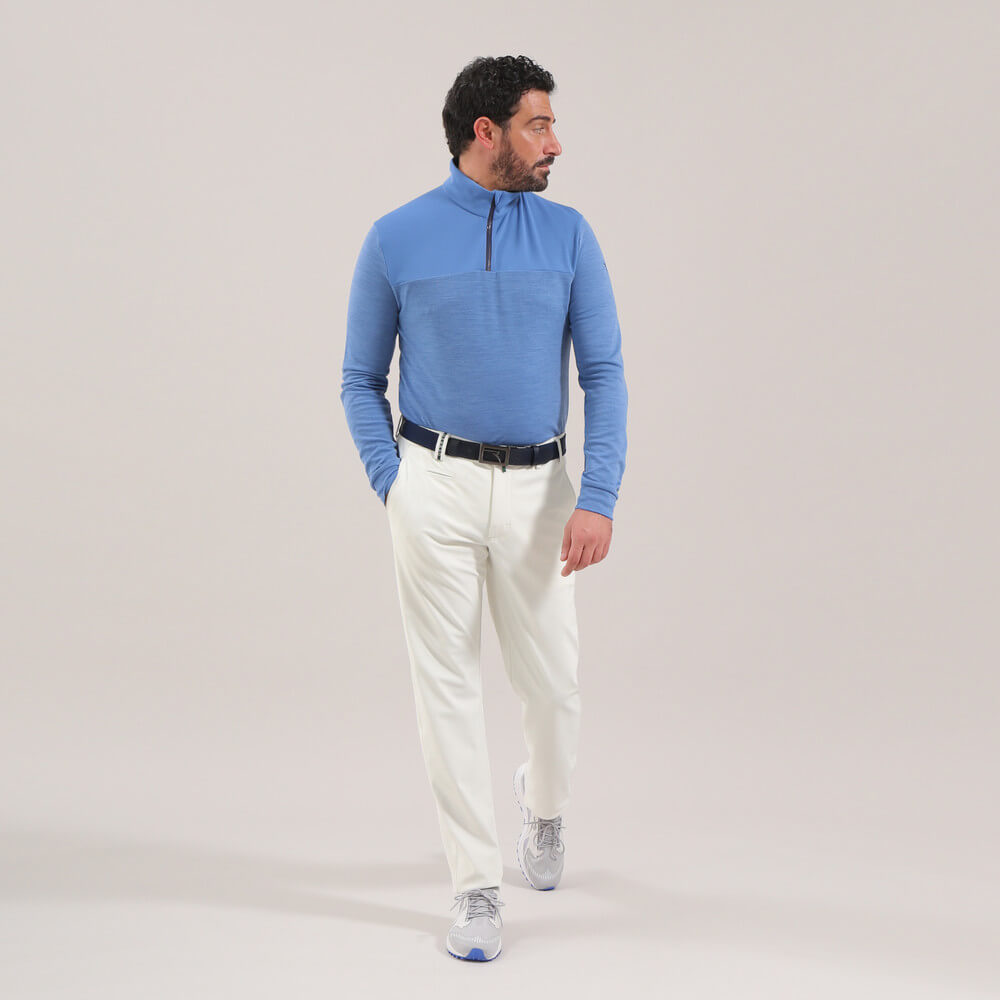 THAIRIN | MERINO BLEND QUARTER ZIP - Chervò USA