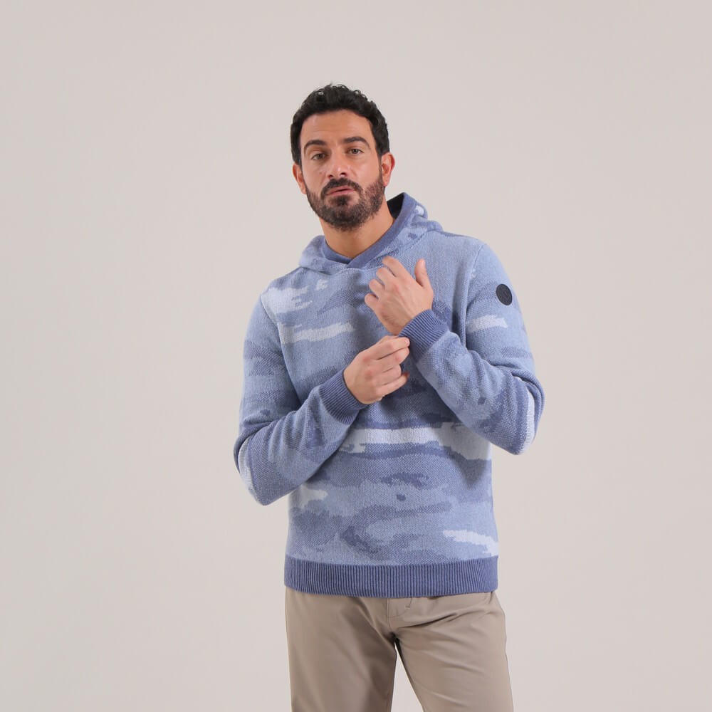 NUOVO | MERINO WOOL TECH HOODIE - Chervò USA