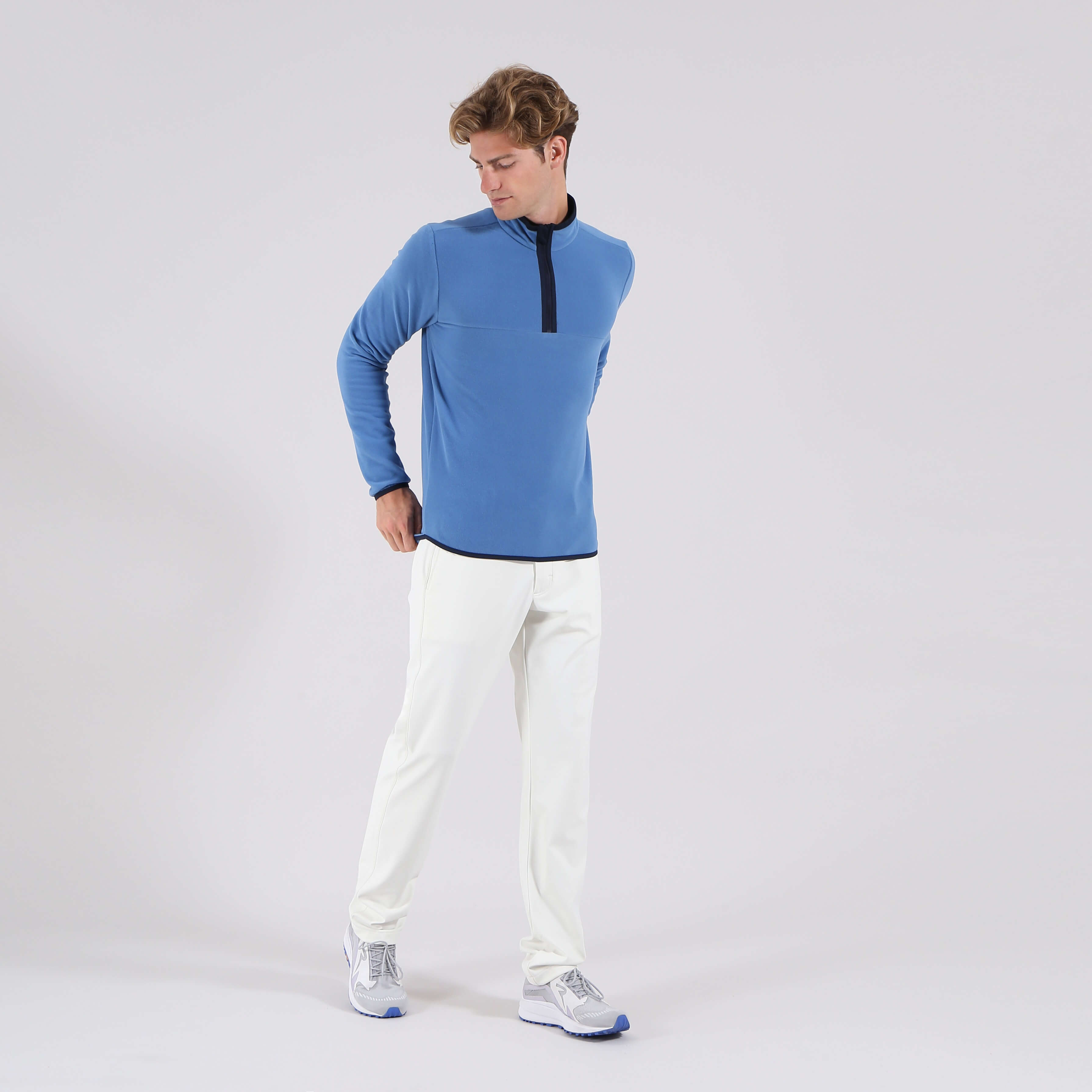 TOURAIS | FLEECE QUARTER ZIP - Chervò USA