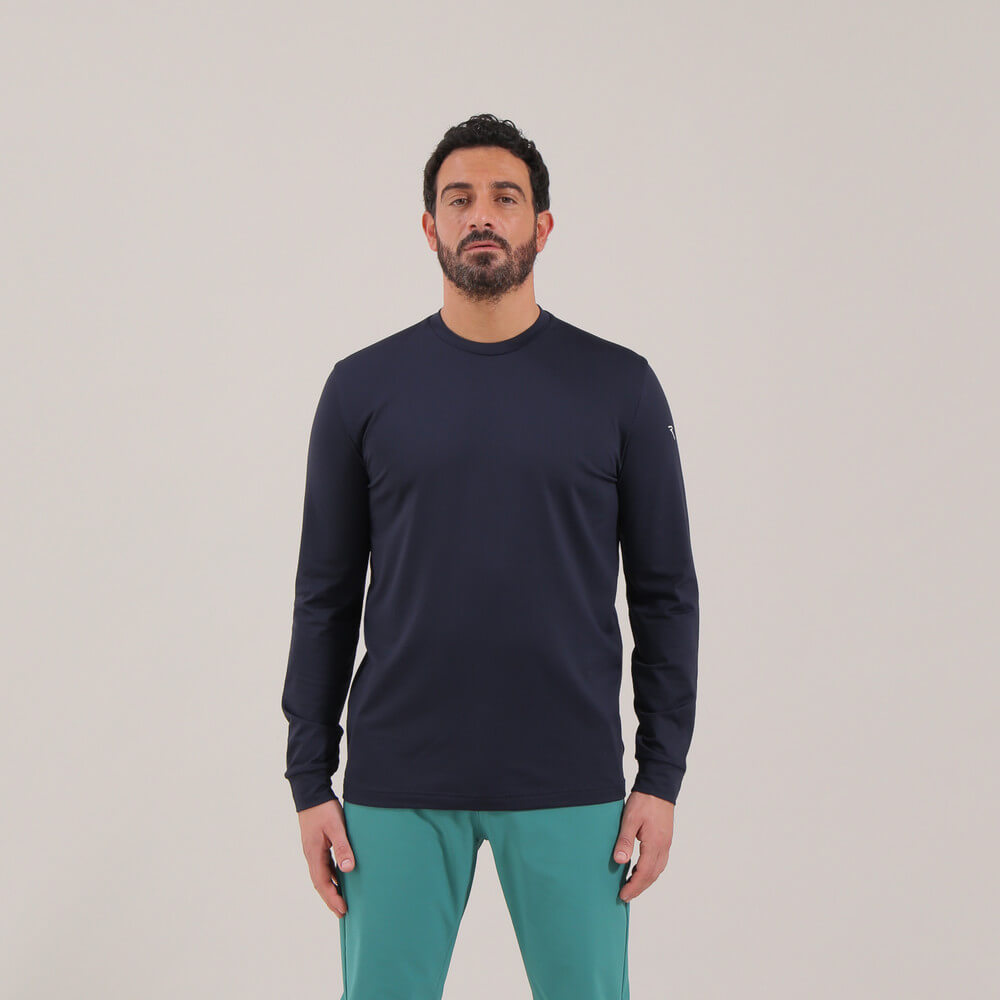 TIMIDO | THERMO SKIN CREW NECK SWEATER - Chervò USA