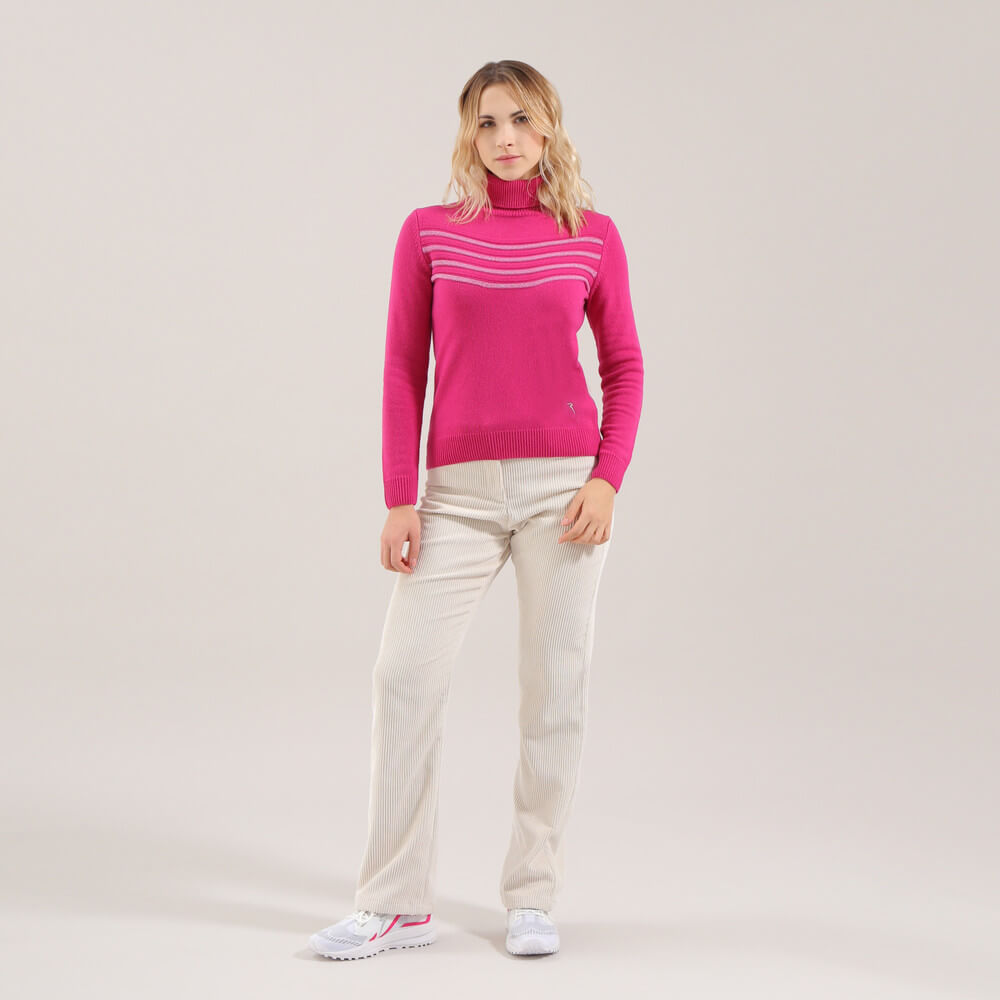 NERVI | WOOL BLEND TURTLENECK - Chervò USA