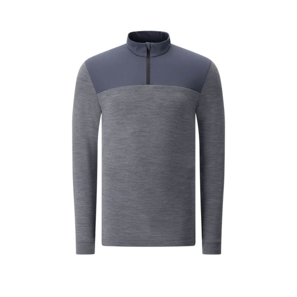 THAIRIN | MERINO BLEND QUARTER ZIP - Chervò USA