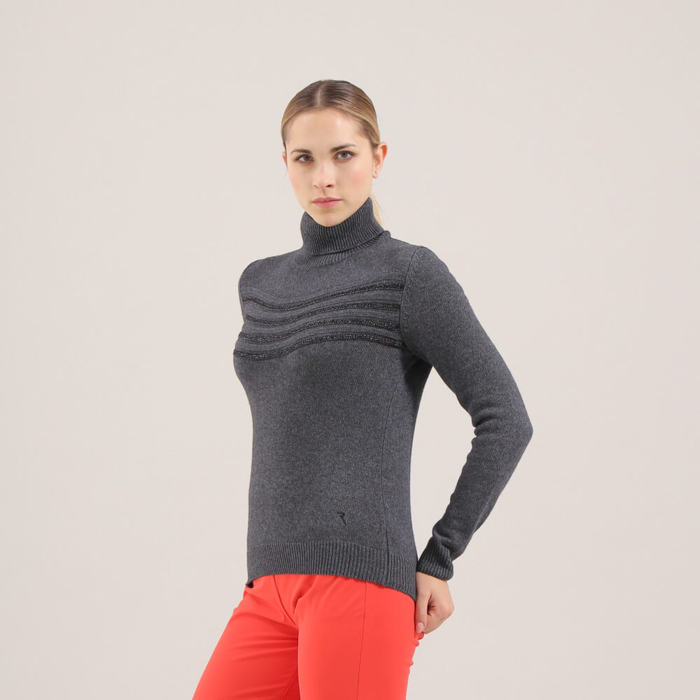 NERVI | WOOL BLEND TURTLENECK - Chervò USA