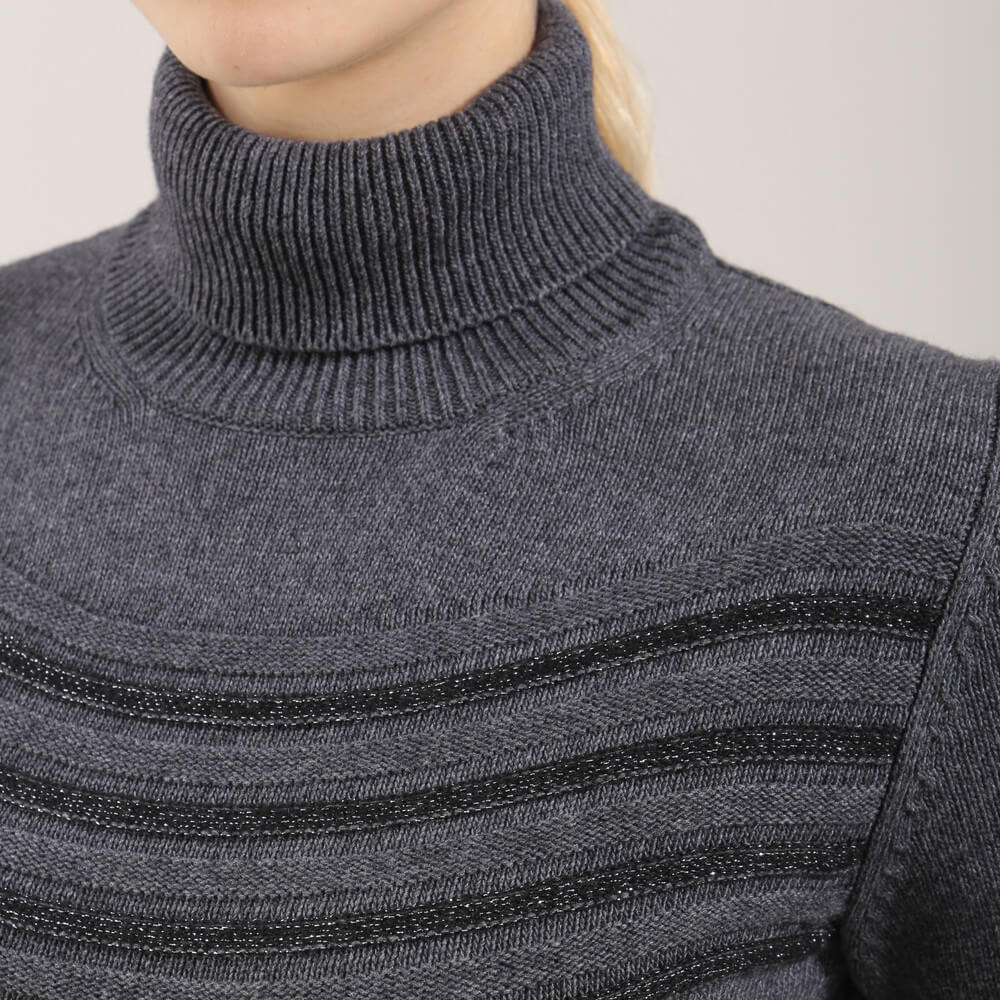 NERVI | WOOL  BLEND TURTLENECK - Chervò USA