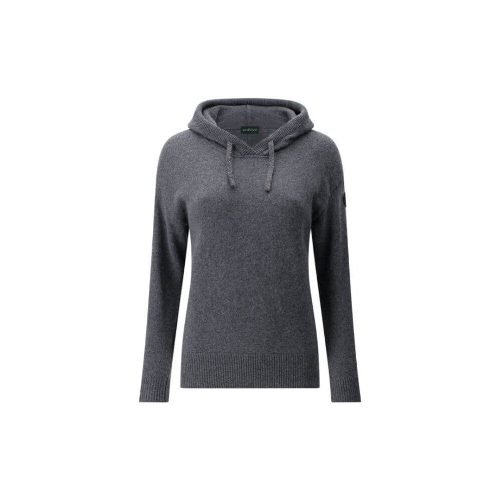 NASTRINO | WOOL BLEND HOODIE - Chervò USA