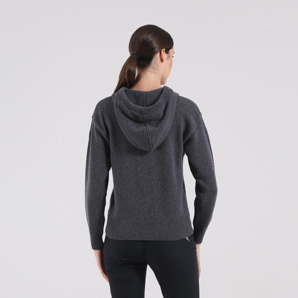 NASTRINO | WOOL BLEND HOODIE - Chervò USA