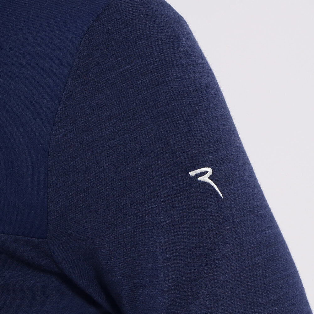 THAIRIN | MERINO BLEND QUARTER ZIP - Chervò USA