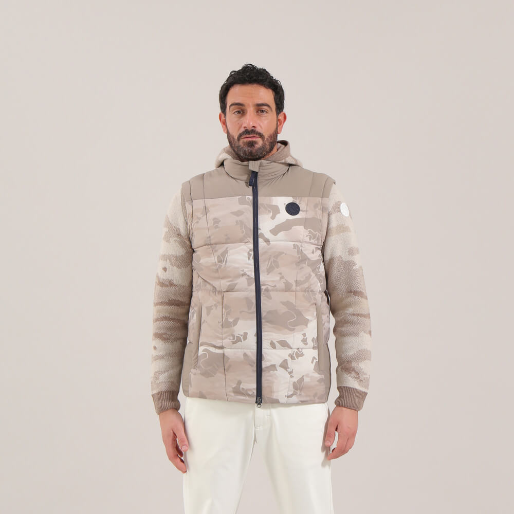 ERASMUS | CAMO ALL WEATHER VEST - Chervò USA