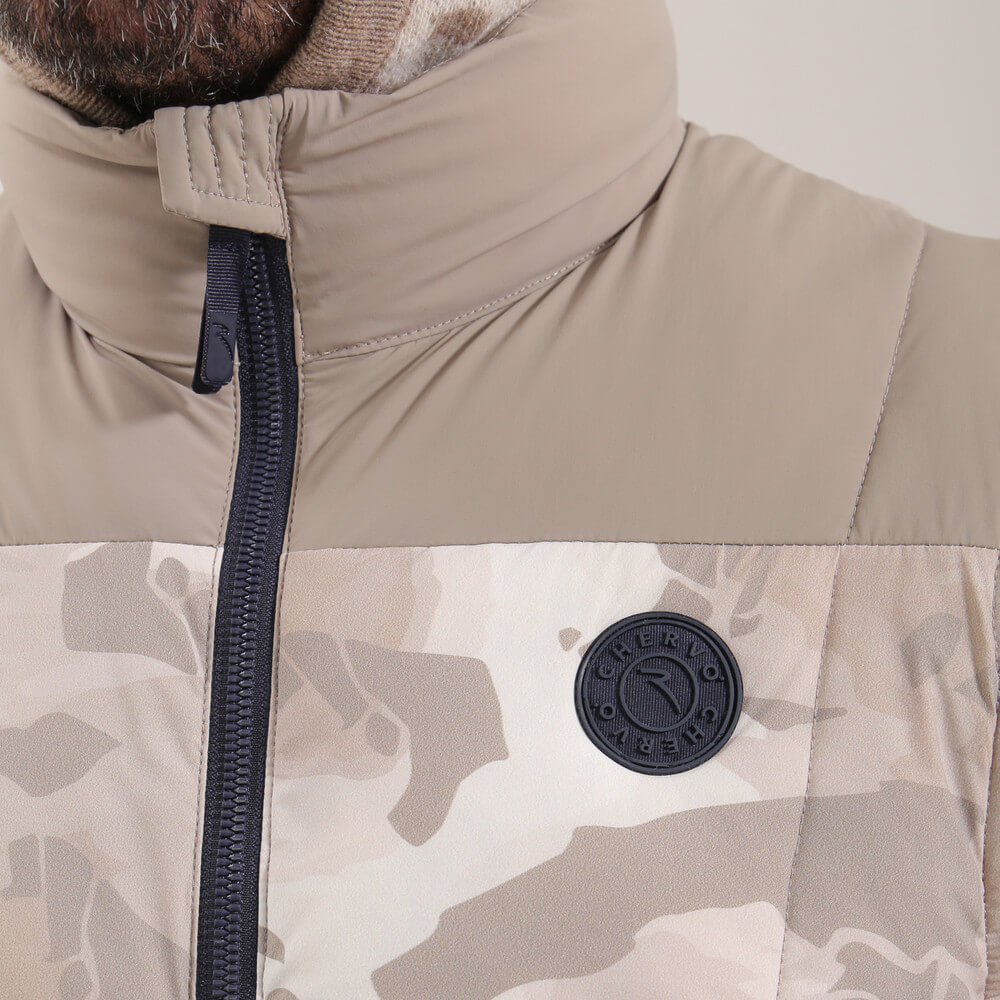 ERASMUS | CAMO ALL WEATHER VEST - Chervò USA