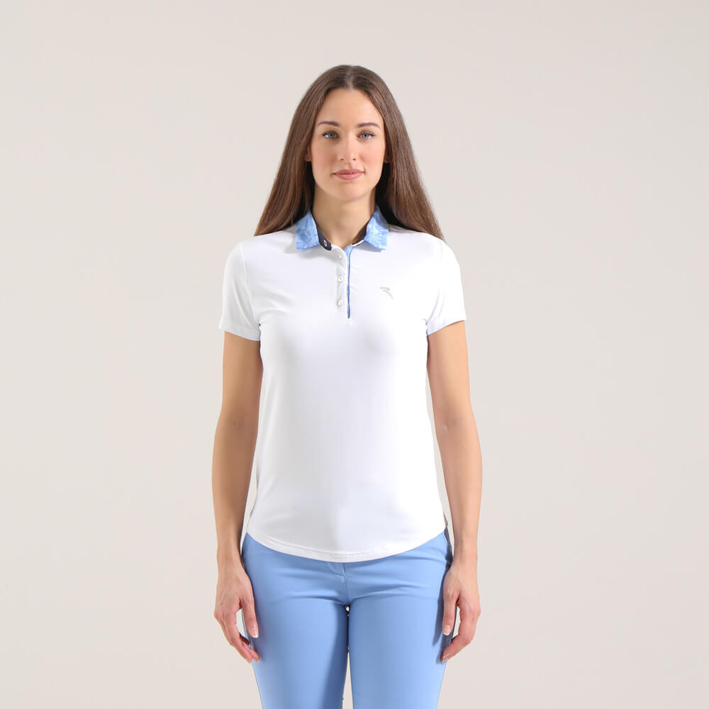 AMARILLA | LIGHTWEIGHT SUNBLOCK® JERSEY POLO - Chervò USA