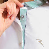 AZULES | LIGHTWEIGHT SUNBLOCK® SLEEVELESS JERSEY POLO - Chervò USA