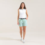 AZULES | LIGHTWEIGHT SUNBLOCK® SLEEVELESS JERSEY POLO - Chervò USA