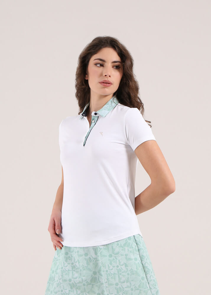 AMARILLA | LIGHTWEIGHT SUNBLOCK® JERSEY POLO - Chervò USA