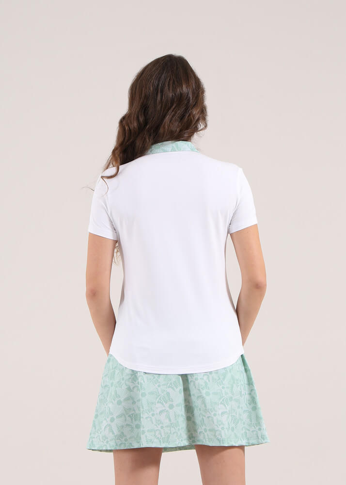 AMARILLA | LIGHTWEIGHT SUNBLOCK® JERSEY POLO - Chervò USA