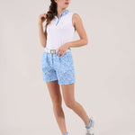 AZULES | LIGHTWEIGHT SUNBLOCK® SLEEVELESS JERSEY POLO - Chervò USA