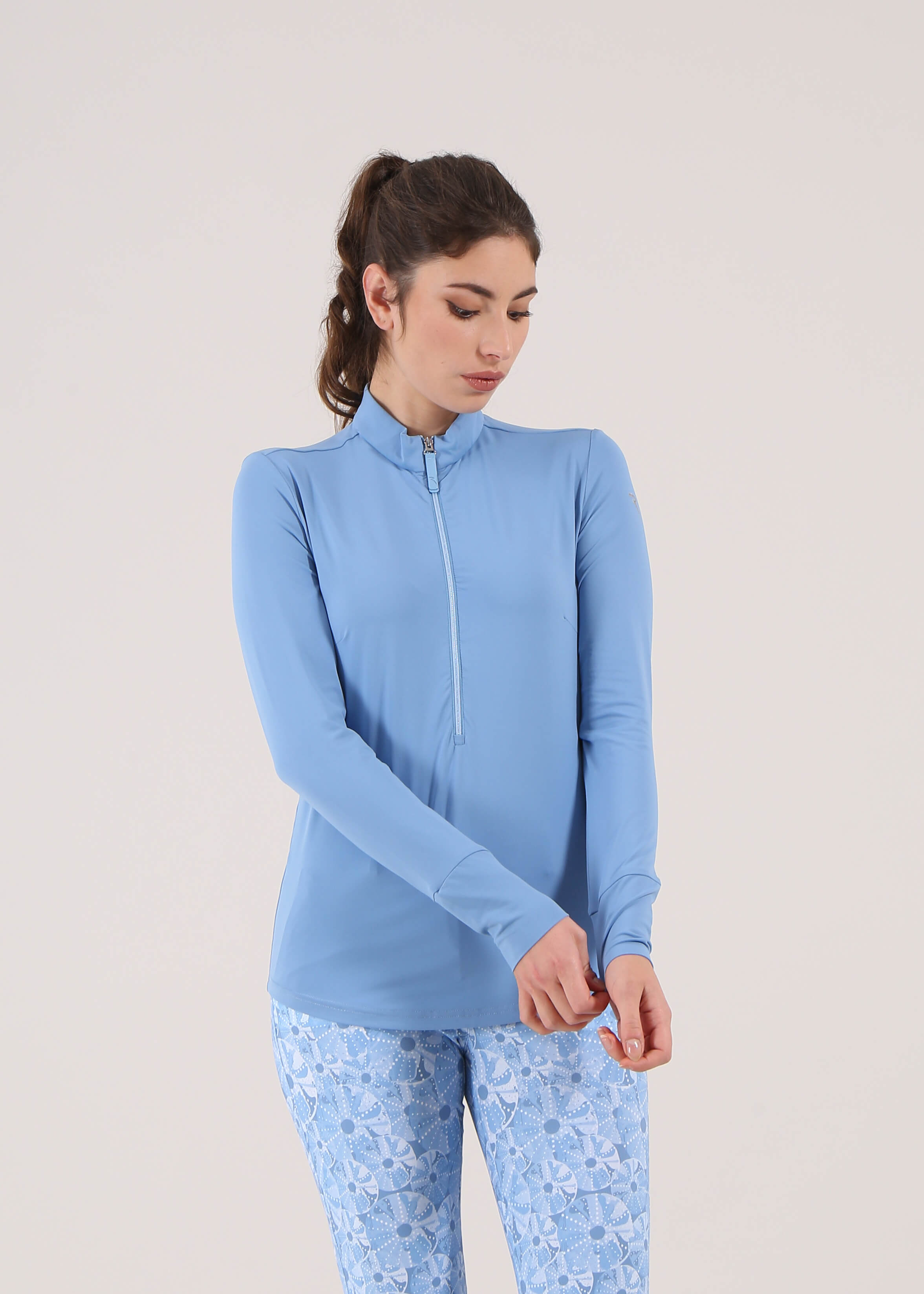 TEPORE | SUNBLOCK® LIGHTWEIGHT JERSEY TURTLENECK - Chervò USA