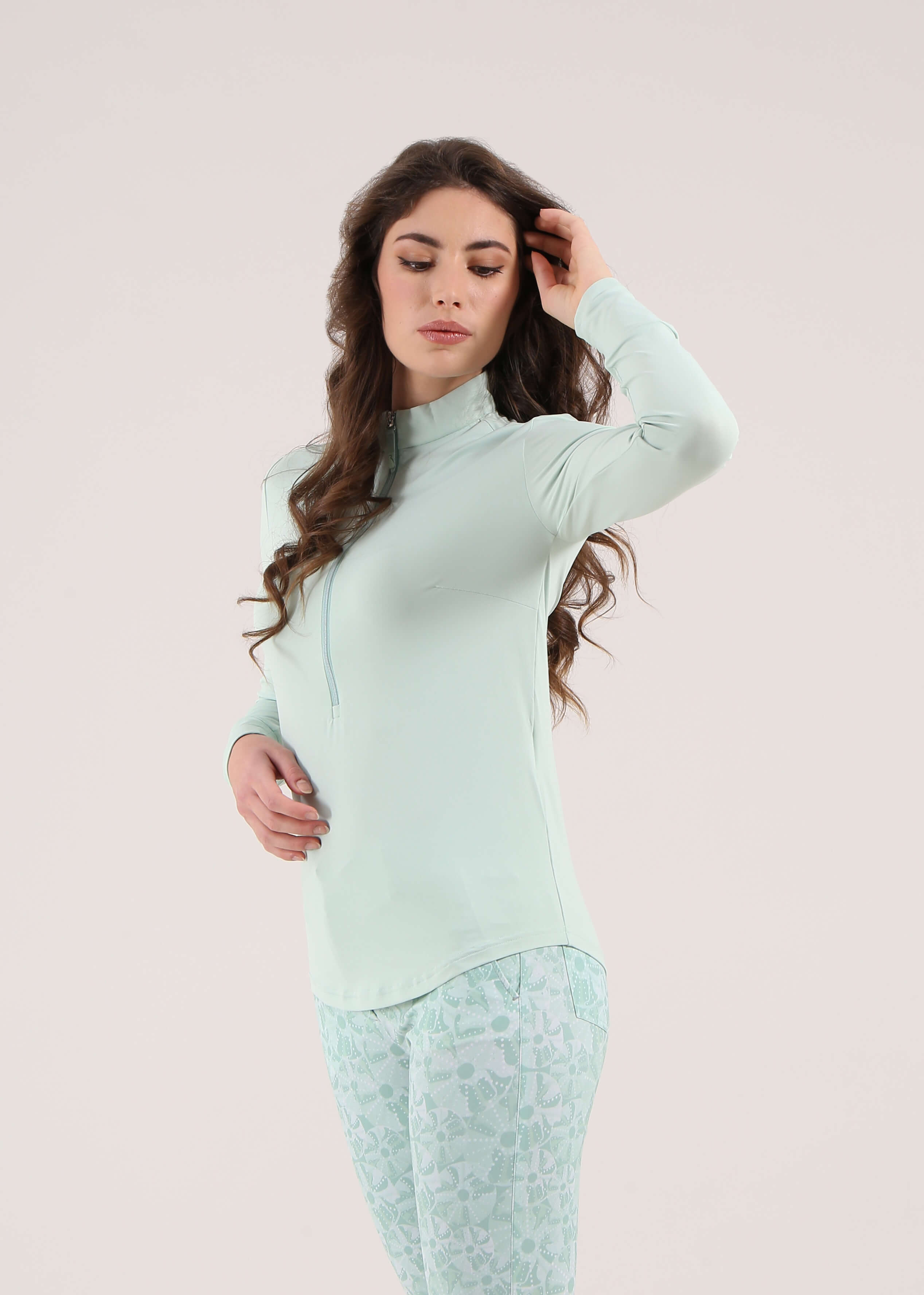 TEPORE | SUNBLOCK® LIGHTWEIGHT JERSEY TURTLENECK - Chervò USA