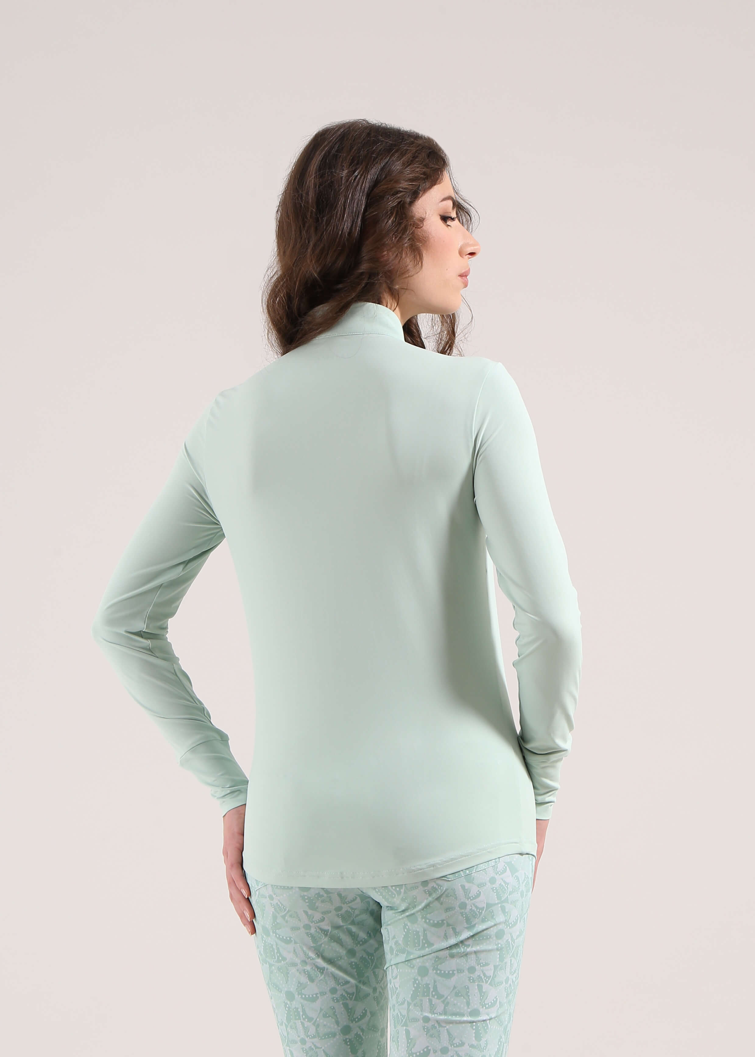 TEPORE | SUNBLOCK® LIGHTWEIGHT JERSEY TURTLENECK - Chervò USA