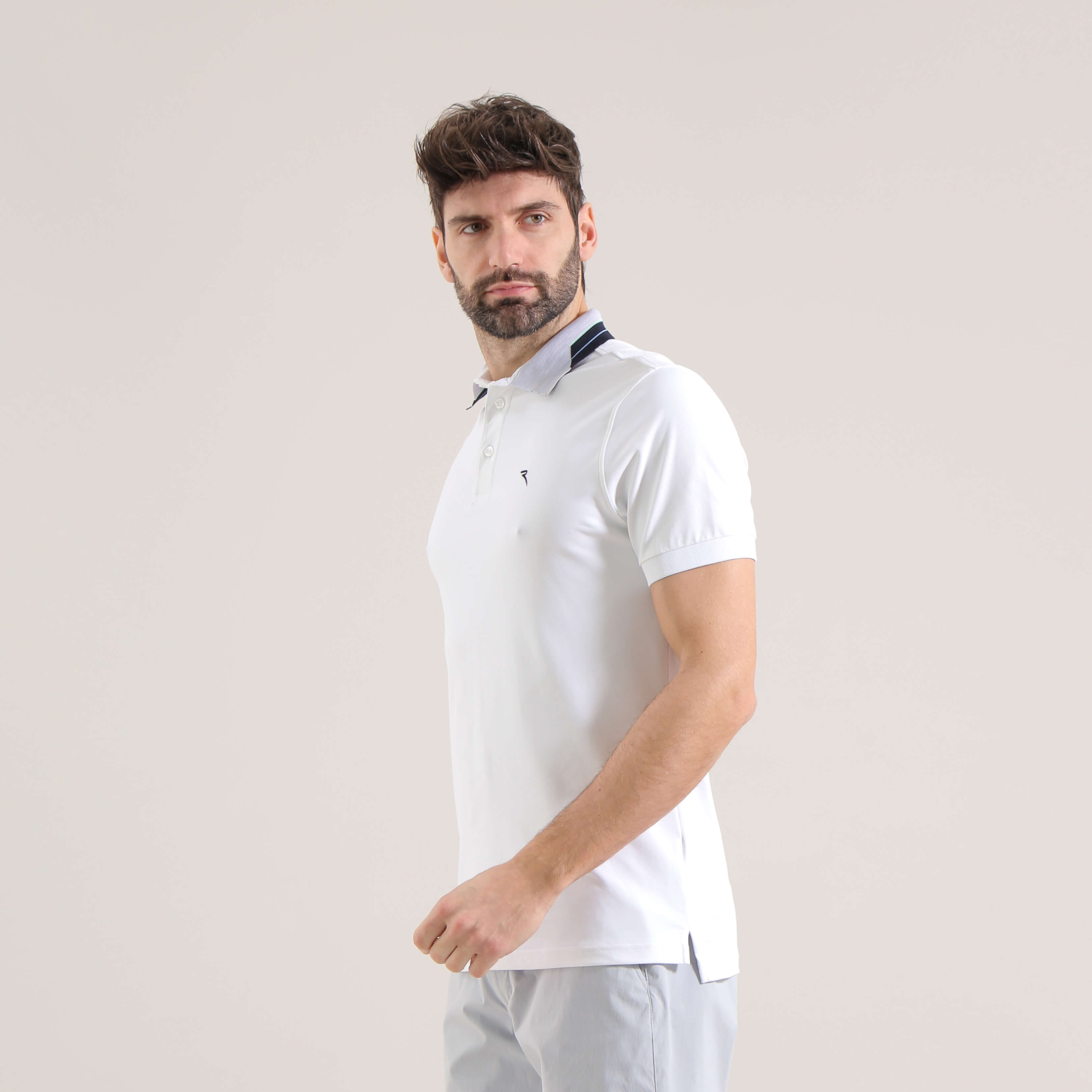 ADEMAS | DRY-MATIC® STRETCH PIQUET POLO - Chervò USA