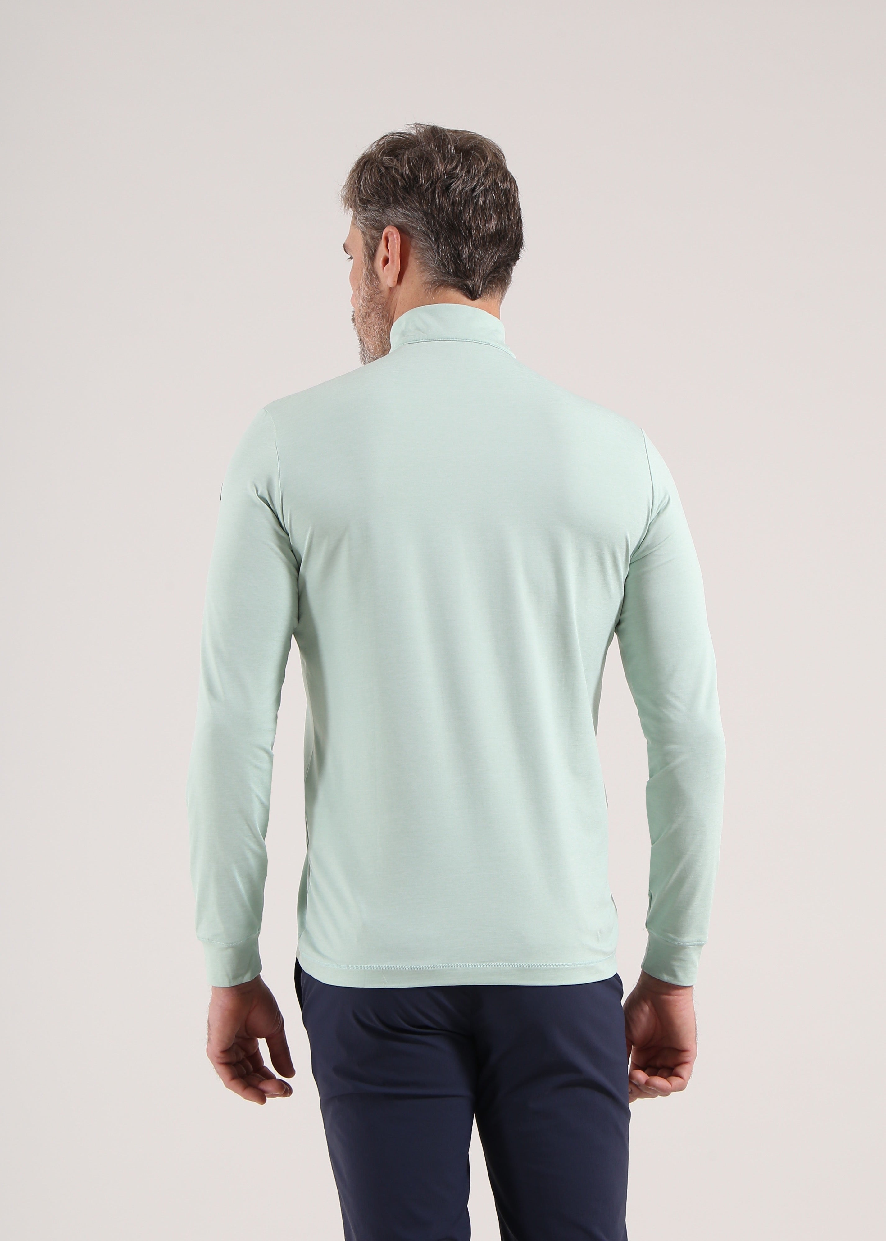 TAKEOFF | SUNBLOCK® MELANGE QUARTER ZIP - Chervò USA