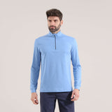 TAKEOFF | SUNBLOCK® MELANGE QUARTER ZIP - Chervò USA