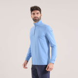 TAKEOFF | SUNBLOCK® MELANGE QUARTER ZIP - Chervò USA
