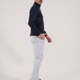 TAKEOFF | SUNBLOCK® MELANGE QUARTER ZIP - Chervò USA