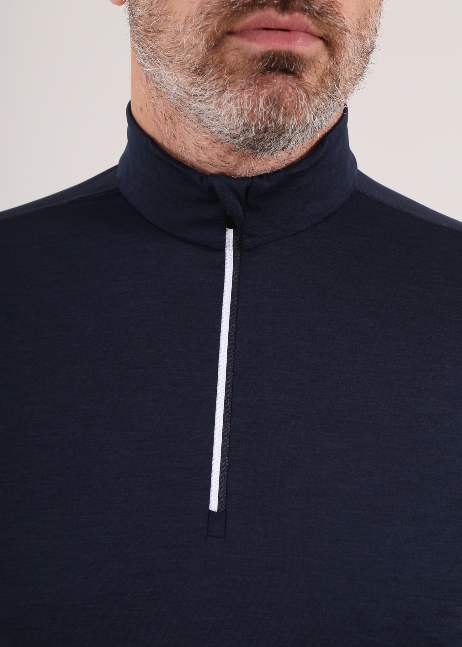 TAKEOFF | SUNBLOCK® MELANGE QUARTER ZIP - Chervò USA