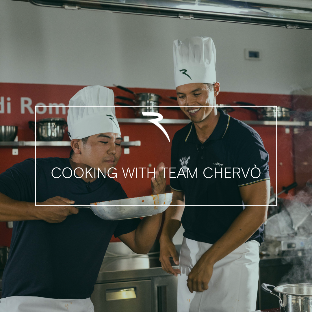 Cooking with Team Chervò