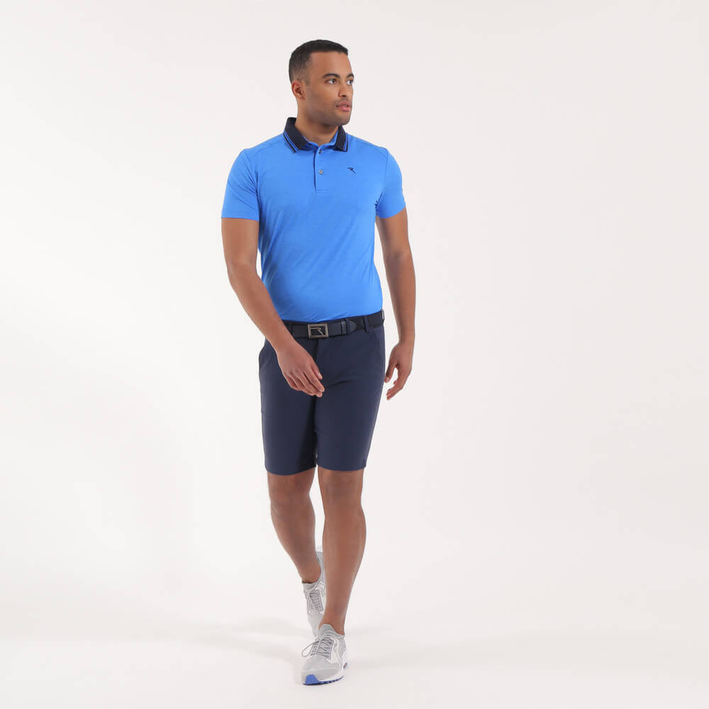 ALETTO |  | LIGHTWEIGHT MELANGE SUNBLOCK® POLO - Chervò USA