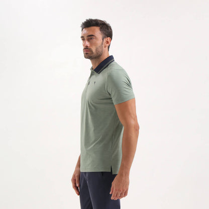 ALETTO |  | LIGHTWEIGHT MELANGE SUNBLOCK® POLO - Chervò USA