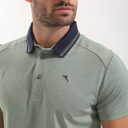 ALETTO |  | LIGHTWEIGHT MELANGE SUNBLOCK® POLO - Chervò USA