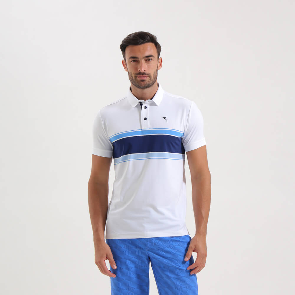 AGELONG | STRIPED SUNBLOCK® POLO - Chervò USA