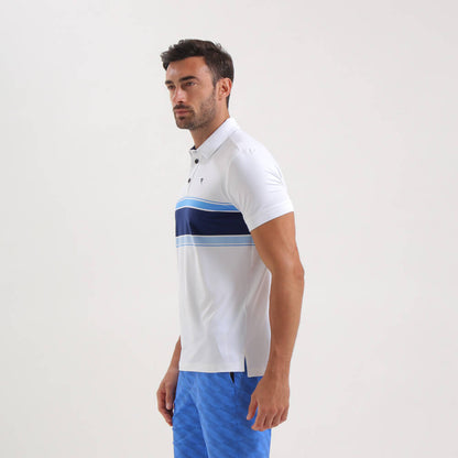 AGELONG | STRIPED SUNBLOCK® POLO - Chervò USA