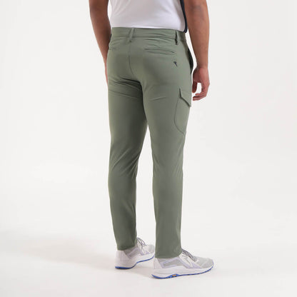 SPEAR | 4 WAY STRETCH WELT POCKET PRINTED TROUSERS - Chervò USA