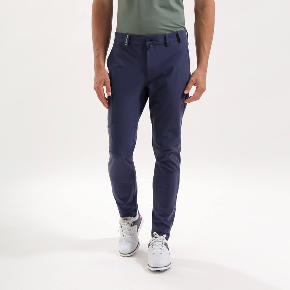 SPEAR | 4 WAY STRETCH WELT POCKET PRINTED TROUSERS - Chervò USA