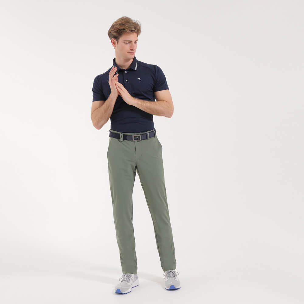 SASSETTO | FOUR WAY STRETCH WELT POCKET TROUSERS - Chervò USA