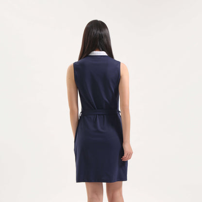 JERK | STRETCH PIQUET SUNBLOCK® DRESS - Chervò USA