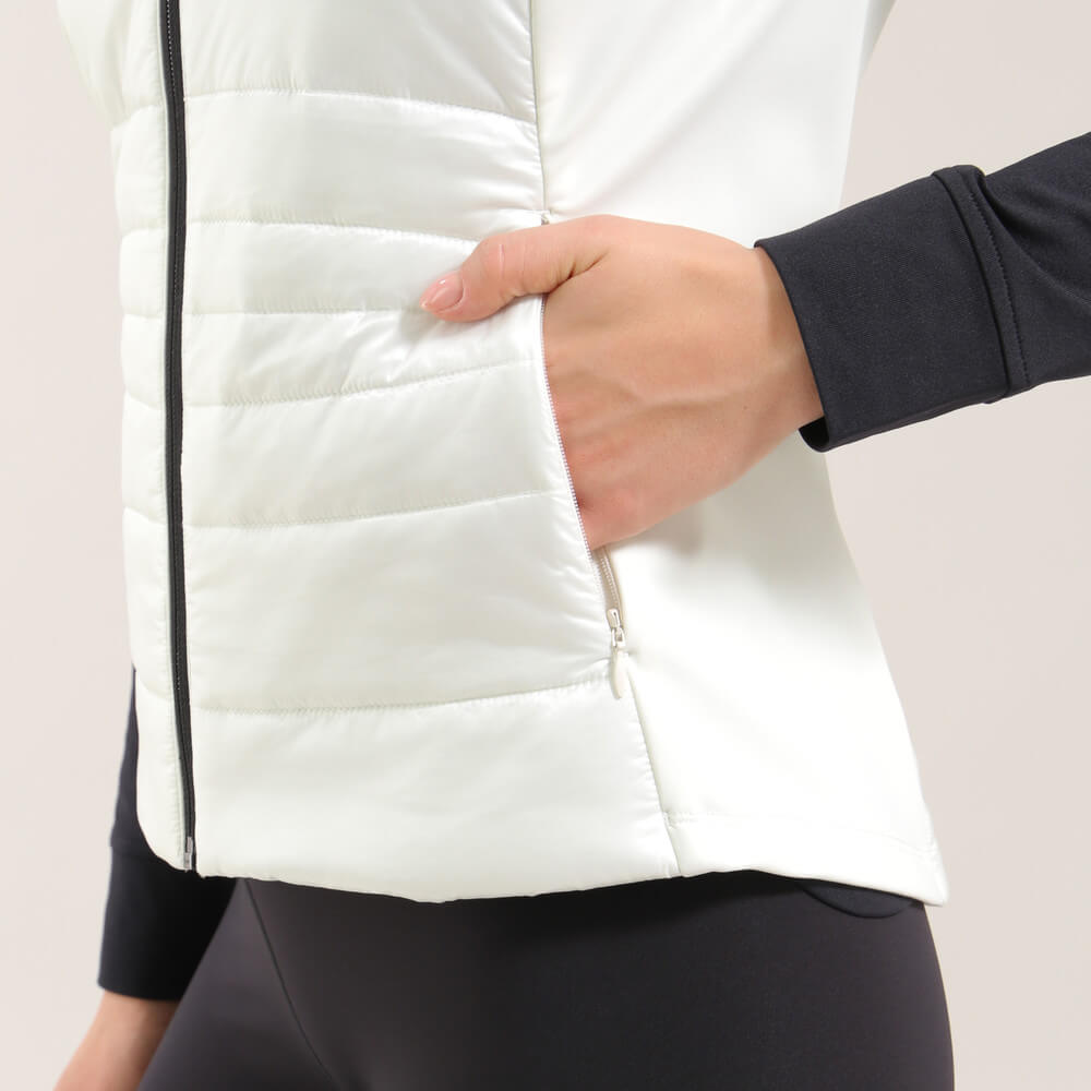 ESSIA | HOODED SOFT SHELL VEST - Chervò USA