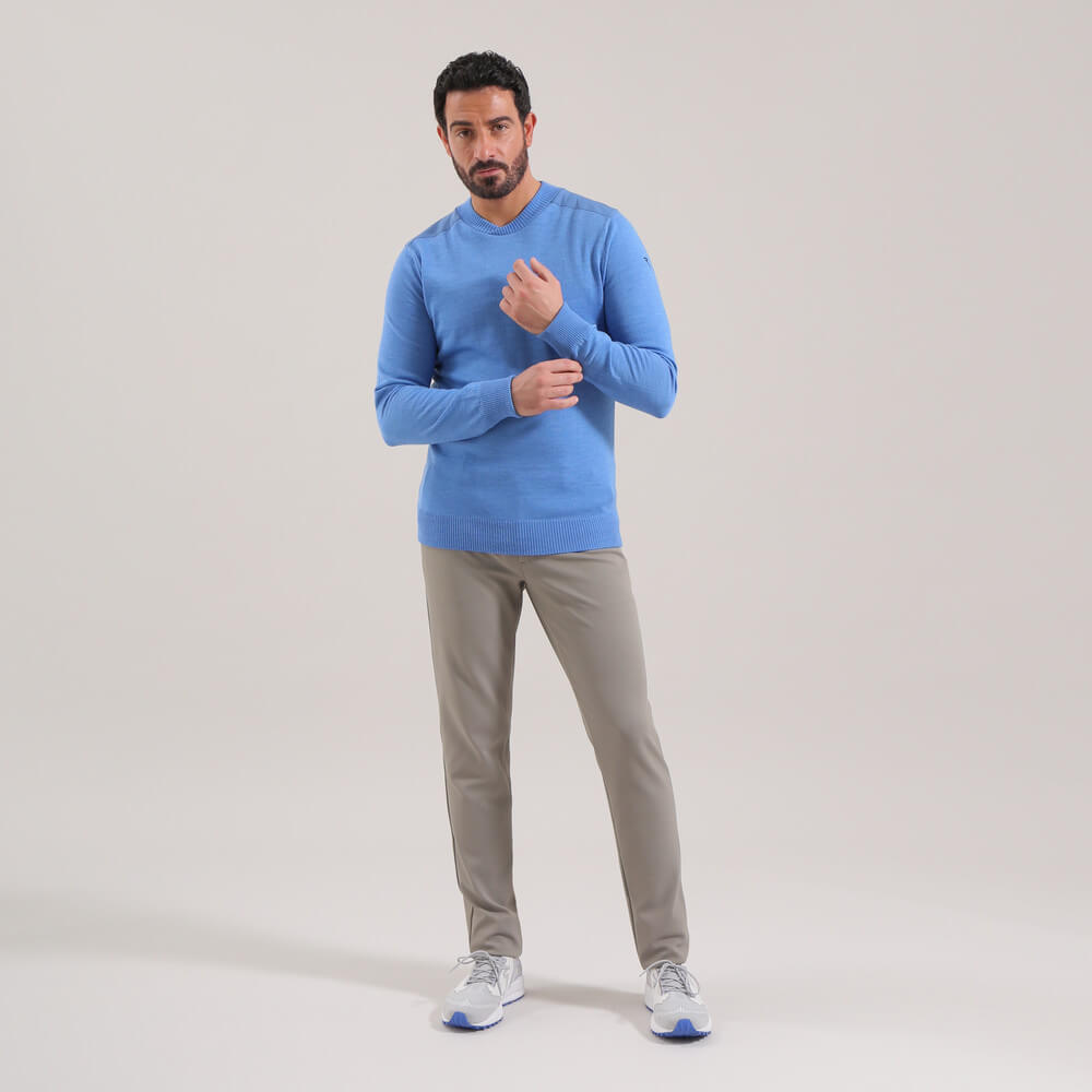 NEVISCHIO | MERINOS WOOL CREWNECK KNITWEAR - Chervò USA