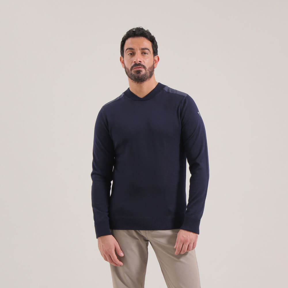 NEVISCHIO | MERINOS CREWNECK KNITWEAR - Chervò USA