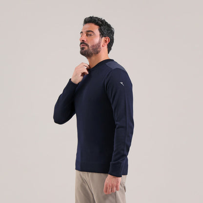 NEVISCHIO | MERINOS CREWNECK KNITWEAR - Chervò USA