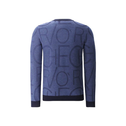 NATIVO | CHERVÒ PATTERN CREW NECK SWEATER - Chervò USA