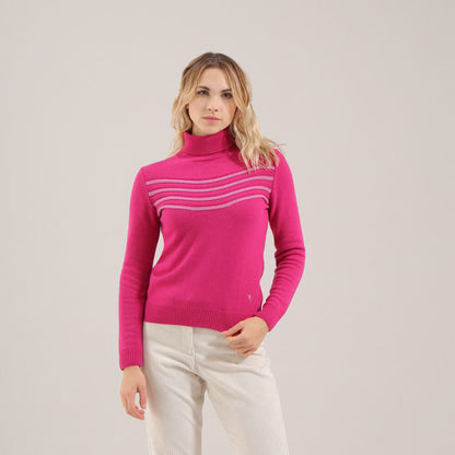 NERVI | WOOL  BLEND TURTLENECK - Chervò USA