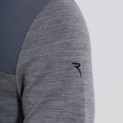 THAIRIN | MERINO BLEND QUARTER ZIP - Chervò USA